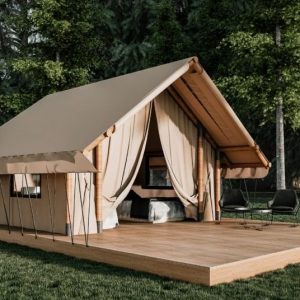 Пaлaтка для глэмпинга 5×4.5 m Safari-Tent
